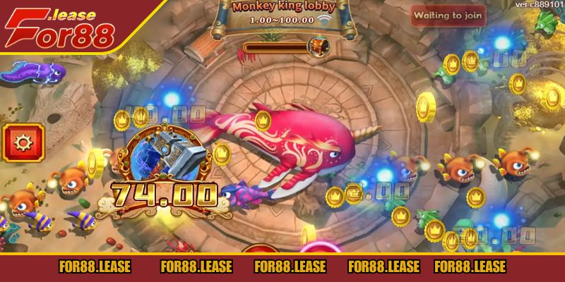 Các loại vũ khí nổi bật trong game bắn cá
