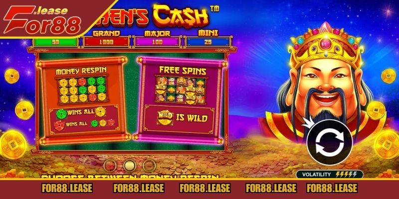 Tổng quan game nổ hũ Caishen Cash tại FOR88